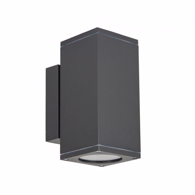 Applique da esterno alto/basso 2xGU10 grigio scuro IP54 SU-MA M1460 DG
