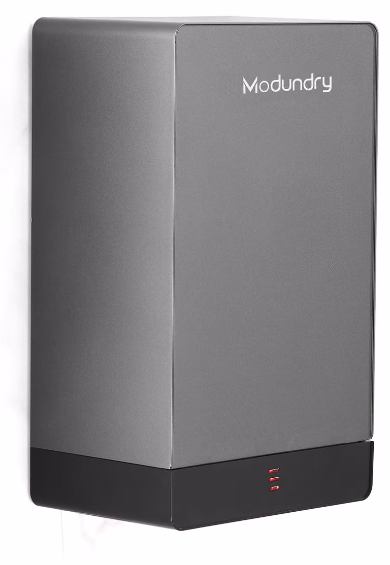 Asciugamani elettrici per mani, funzionamento automatico, 1000 W, colore grigio scuro, materiale ABS, montaggio a parete, asciugatura rapida