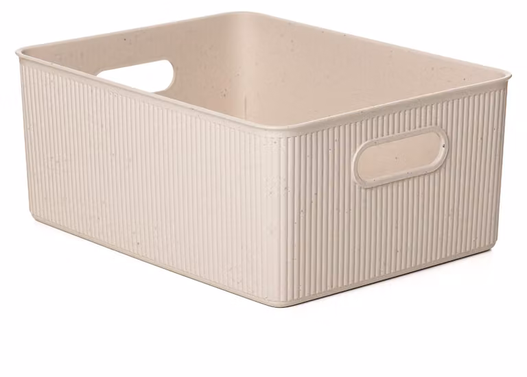 Tatay Baobab 15l Organizer per il bagno Beige L Beige L
