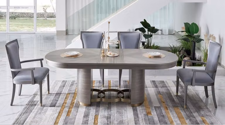 Stuhl Designer Set Sitz Polster Luxus Möbel Lehn Stühle Holz Esszimmer Modern