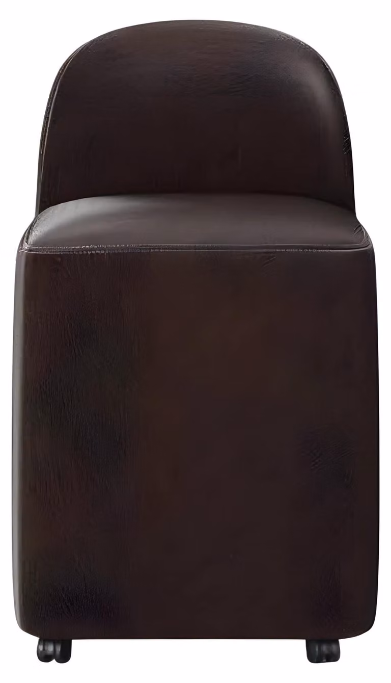 Grauer Holz Hocker modern eleganter Sitzmöbel