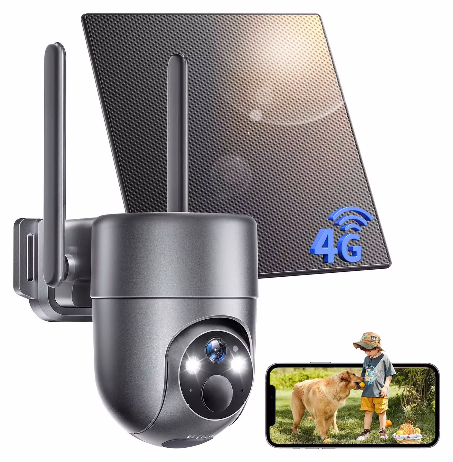 Telecamera di sicurezza esterna da 2K