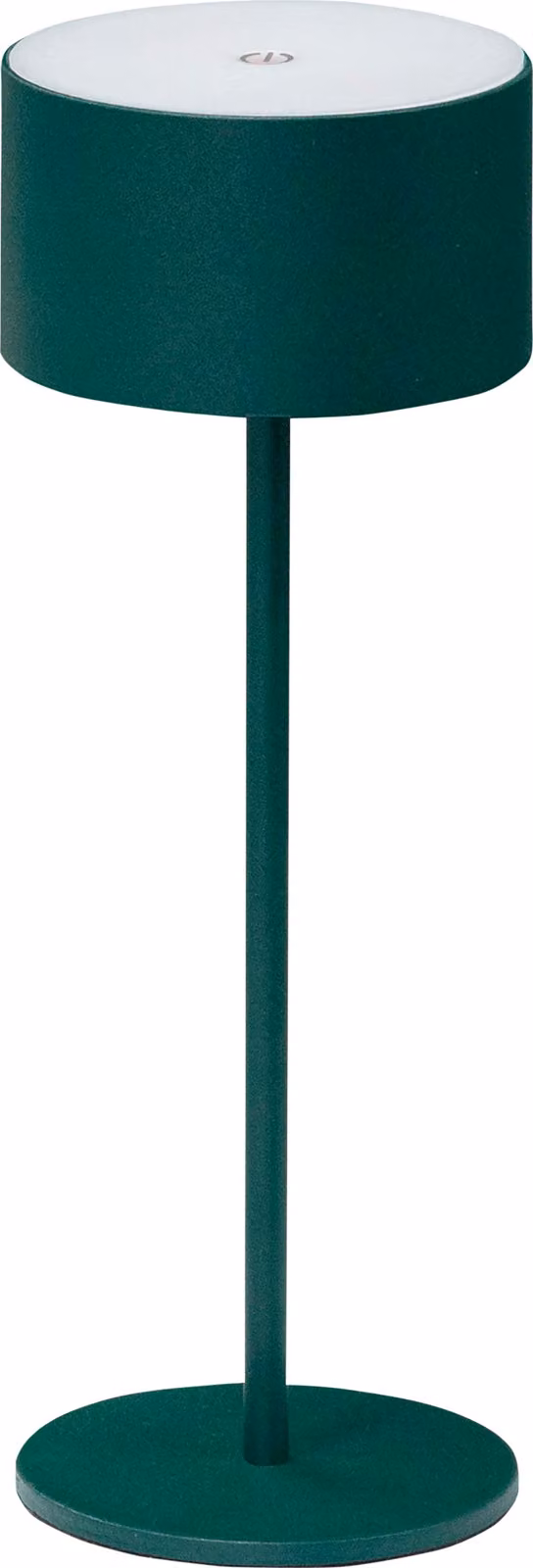 MÜLLER-LICHT Lampada da tavolo ricaricabile a LED Flora, 2 W, 110 lm, 3000 K, verde