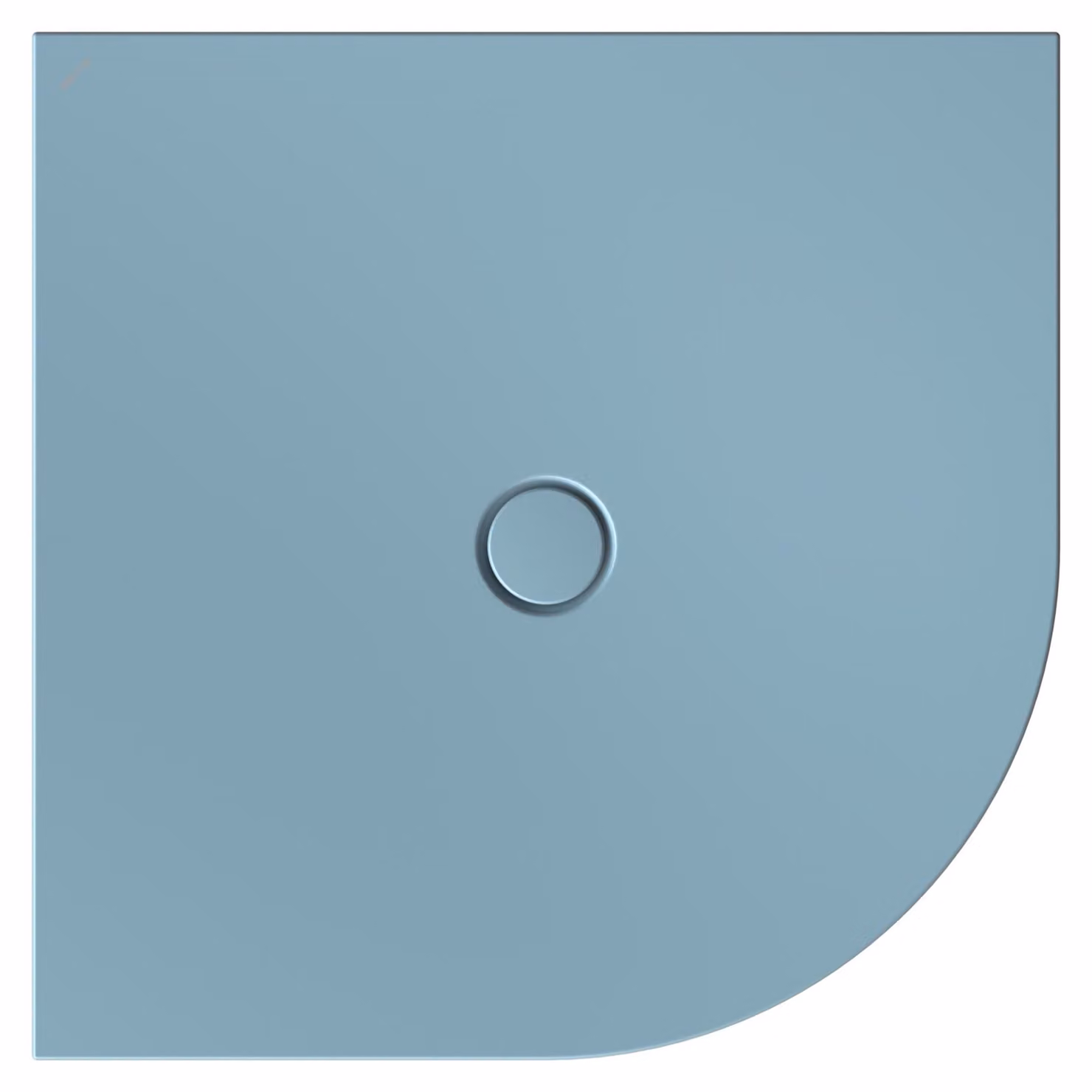BetteFloor Corner receveurs de douche quart de cercle avec BetteGlasur Plus, 1000x1000mm, 5451-418PLUS, 5451-418PLUS