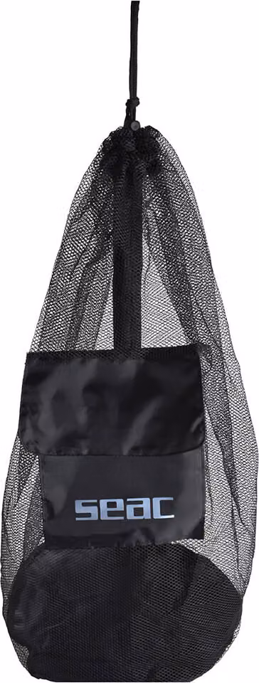 Seacsub Sea Snorkeling Con Tasca Netzbeutel Grau Grau Taglia Unica