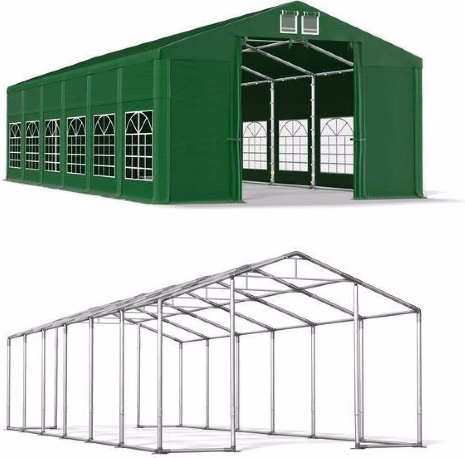 6x12 verde Partito Tenda WINTER ISD