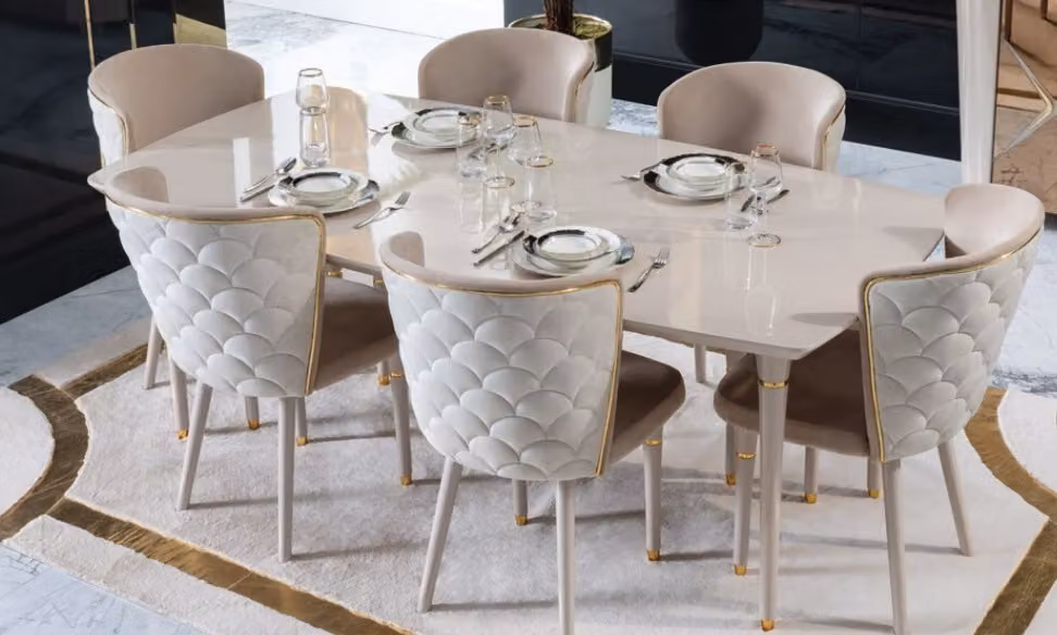 Tavoli da pranzo Tavoli da pranzo moderni in legno Sala da pranzo Design stile italiano Nuovo