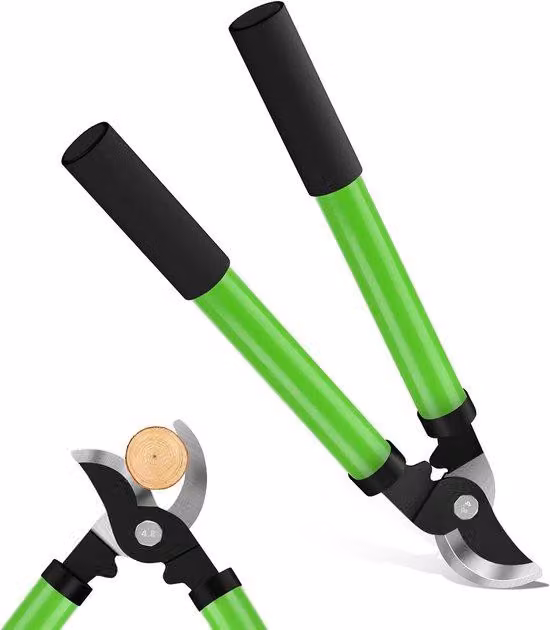 Segatrice leggera, realizzata in acciaio temprato di alta qualità, adatta al taglio di legno fresco fino a 30 mm di spessore, affilata e resistente.