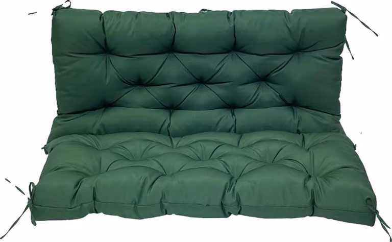 Cuscino da seduta, impermeabile, resistente al sole, verde scuro, 150x100 cm