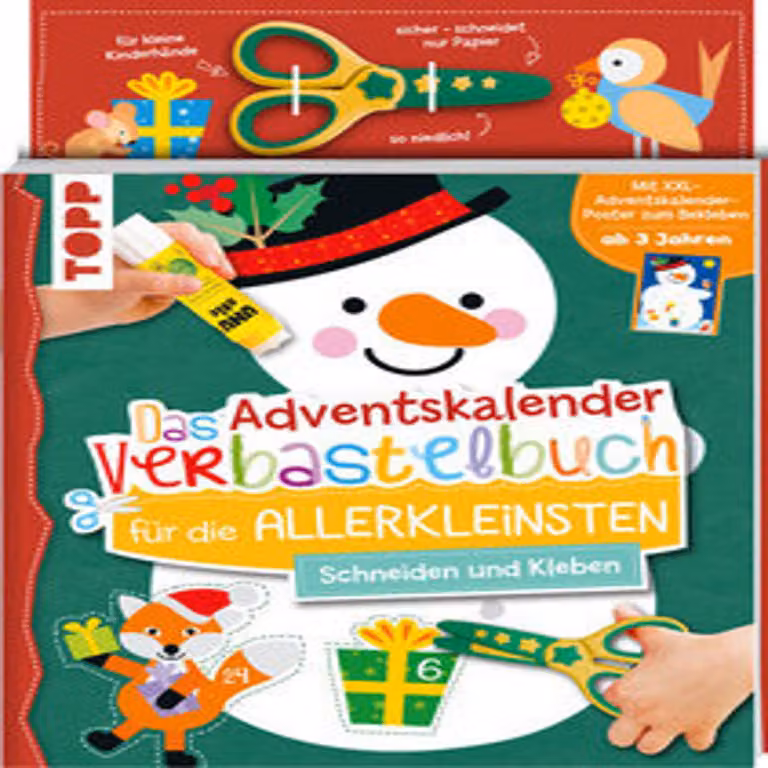 Il libro delle idee creative per realizzare calendari dell'Avvento per i più piccoli...