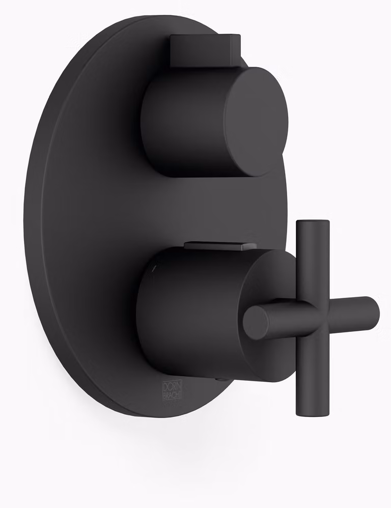 Thermostat encastré TARA de Dornbracht avec réglage de débit à sens unique, 36425892-33, 36425892-33