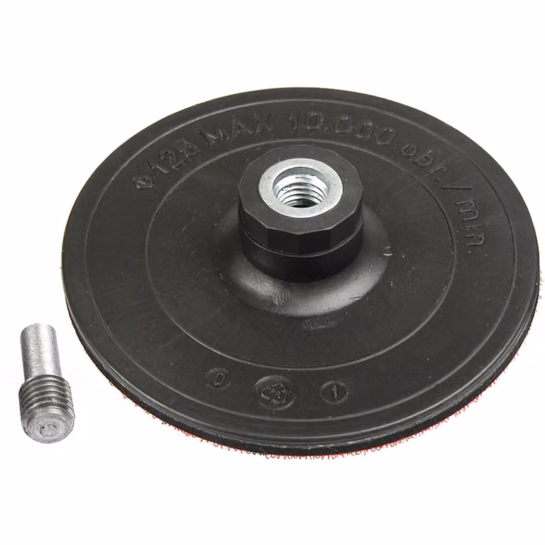 Verto Disco flessibile con chiusura a velcro 125 mm x M14 + gambo