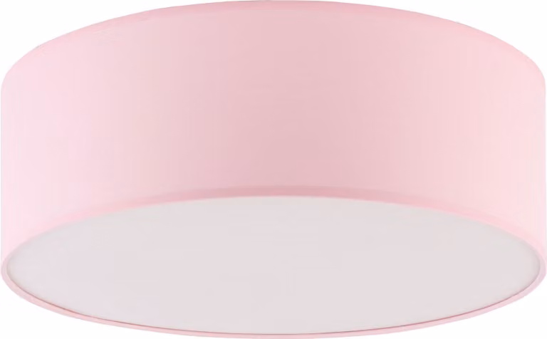 TK Lighting Lampada a soffitto per bambini, modello RONDO KIDS, rosa