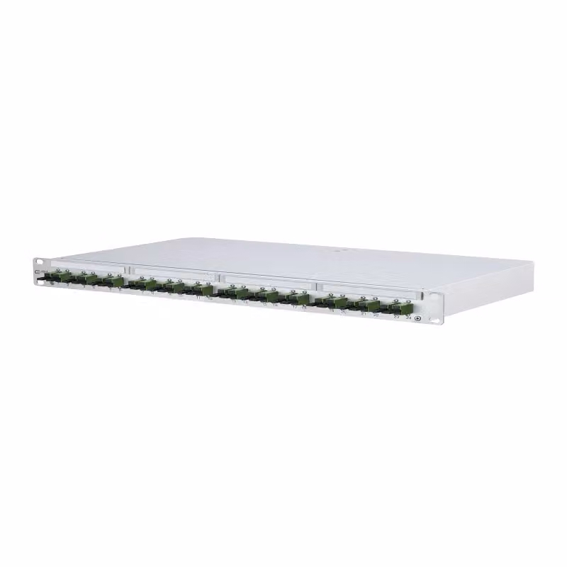 Metz Connect OpDAT PF pannello di connessione con giunzione 24xE2000 APC (verde), OS2, grigio 1502095924-E