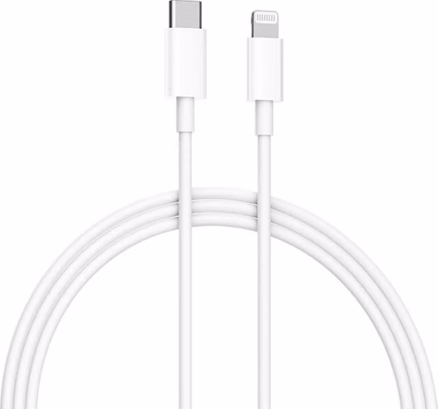 Cavo Xiaomi da USB Type-C a Lightning, Lunghezza: 1 m, Bianco