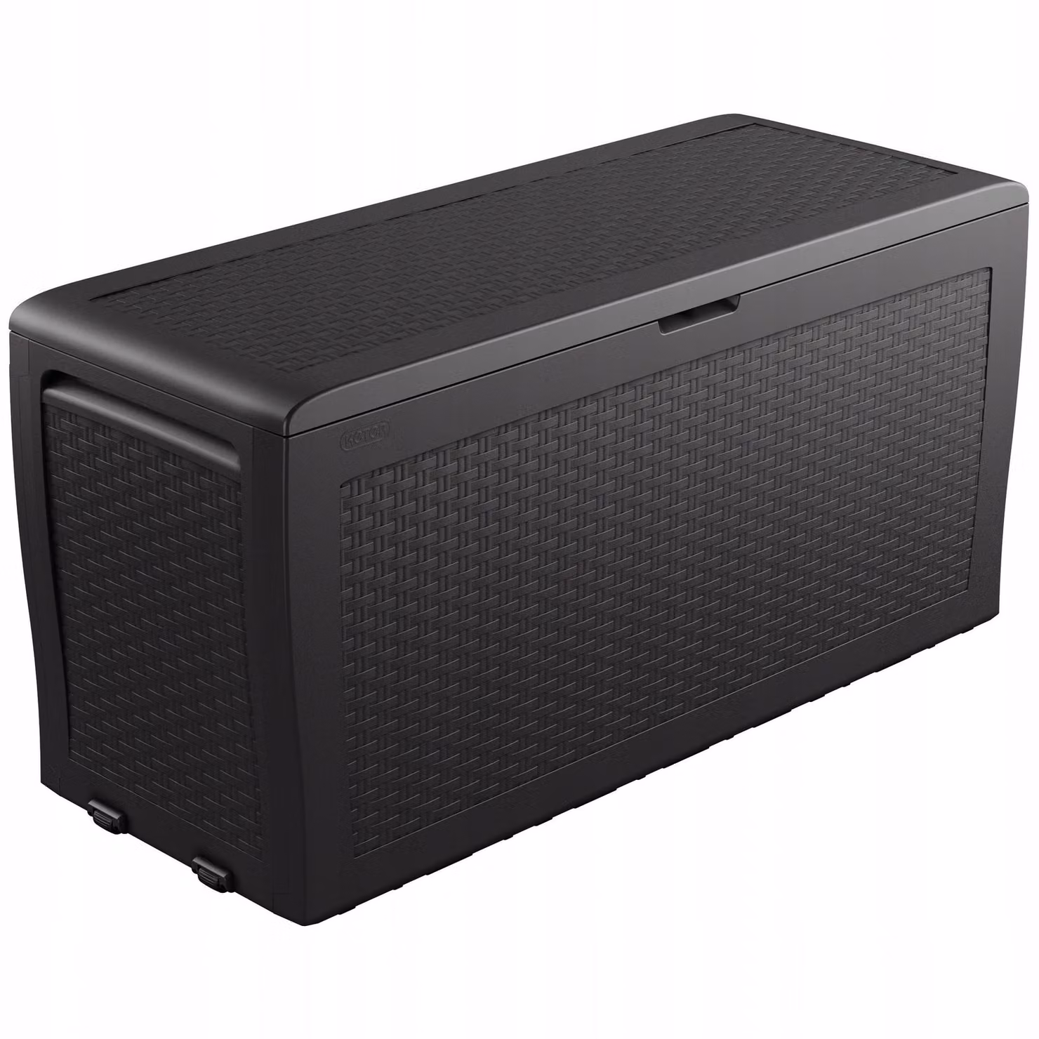 KETER Contenitore in rattan 270 L - Antracite 246963