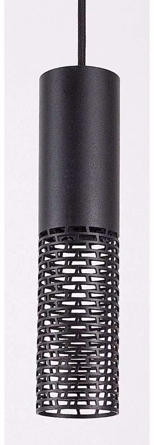 Rabalux 72250 Pendente moderno in alluminio nero
