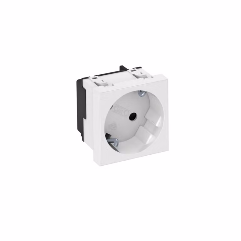 OBO Presa Bettermann Vertr 33 gradi, contatto di terra singolo STD-D3S RW1