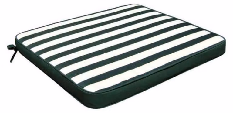 Cuscino Real Seduta 50x45x4 cm in Poliestere Verde