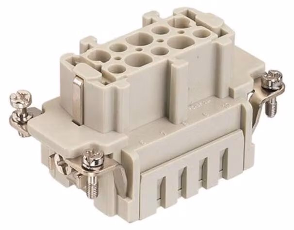 Inserto per presa Han 10 ES-F - Presa per connettore 10p 09 33 010 2716