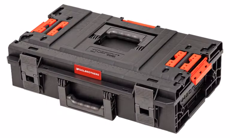 Toolbrothers RHINO XXL Valigia portautensili ECO Vario+ altezza M 15,4 l IP66 con divisori estraibili