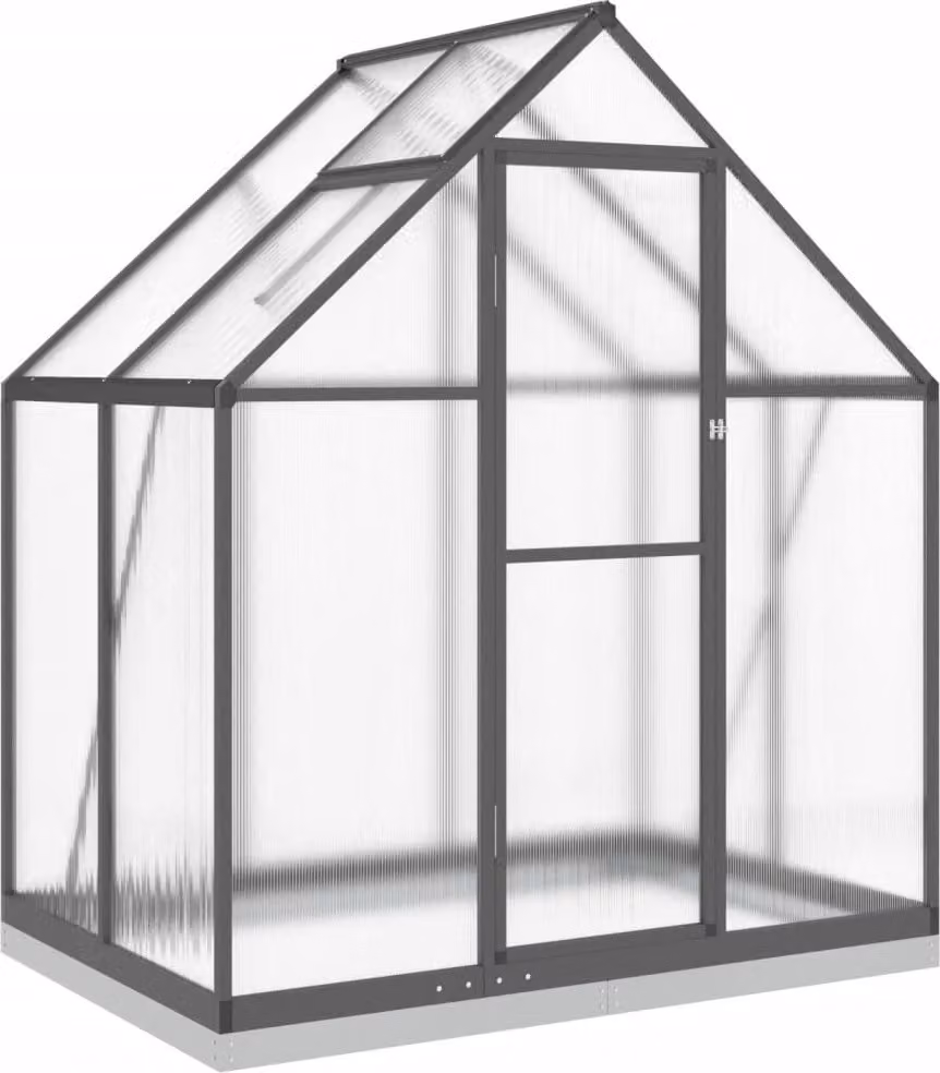 Telaio Serra con Base Antracite 169x114x202 cm in Alluminio