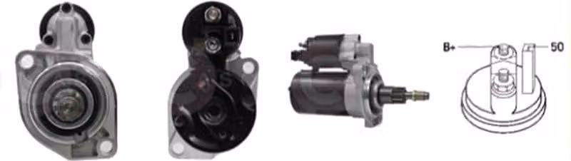 CASCO CST10108AS - Motorino di avviamento, 1,10 kW, per Volkswagen Golf IV (berlina, 1J1), 12V