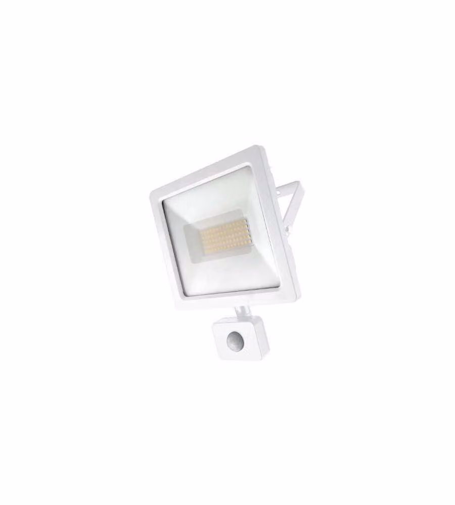 Faretto Led con Sensore Presenza Bianco