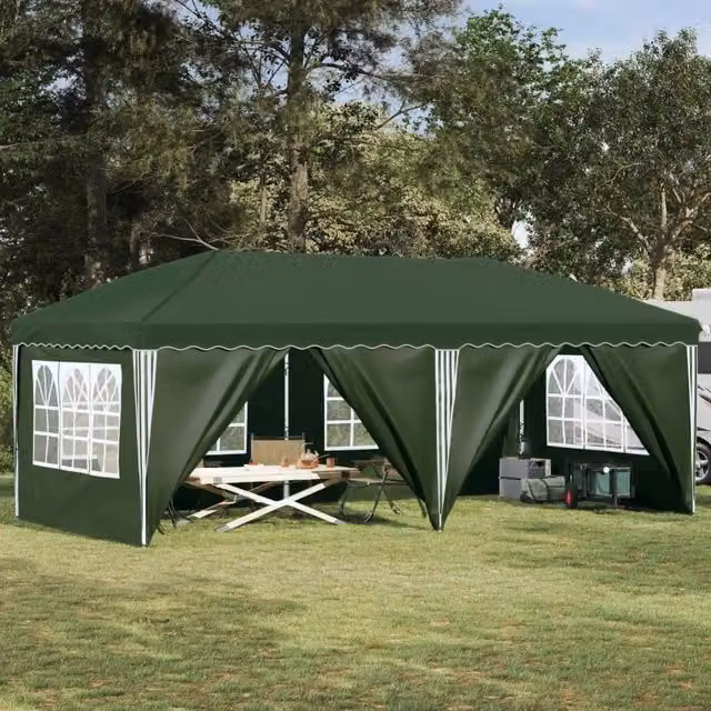 Tenda per feste a pop-up 575 x 288 x 245 cm Verde 42019805