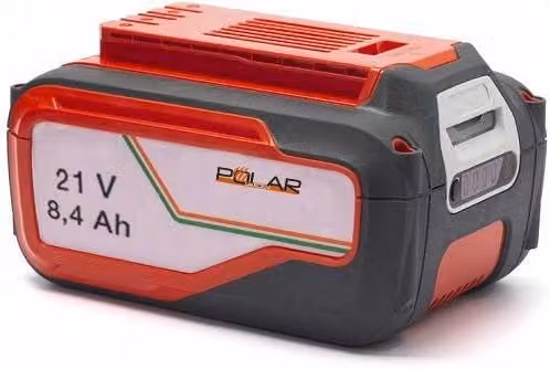 Batteria ricaricabile Polar 21V 8,4 Ah rossa per scuotiole 37902 e potatore 37903