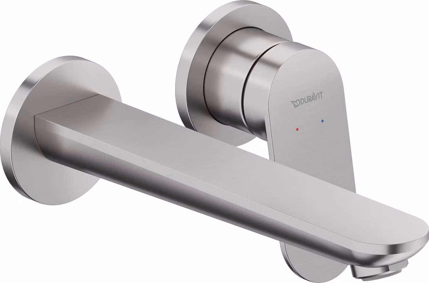 Duravit Wave Mitigeur monocommandé pour lavabo, saillie 202 mm, sans garniture découlement, WA1070004070, WA1070004070