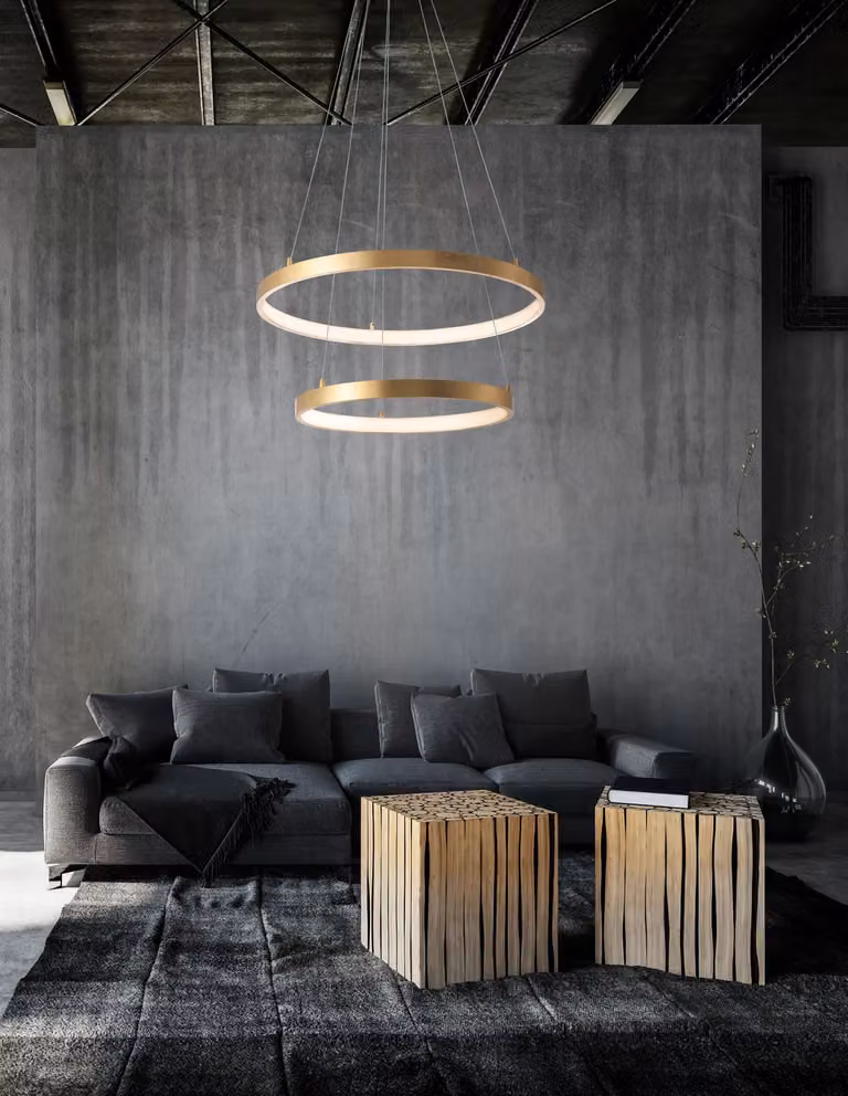 Lampada a sospensione Nove Luce LEON