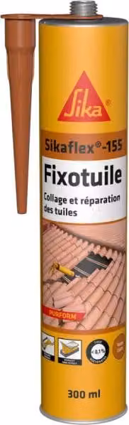 Malta adesiva flessibile SIKA Sika Fixotuile - Terracotta - 300ml