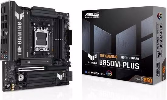 ASUS MB AMD B850, TUF GAMING B850M-PLUS, AM5, DDR5, USB, M2/SATA , 90MB1IX0-M0EAY0