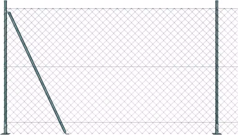 Maison Exclusive - Palo della recinzione Verde 10 x 1,5 m (maglia 60 x 60 mm)