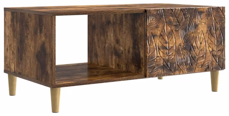 Tavolino da salotto Rovere Fumo 90 x 50 x 40 cm
