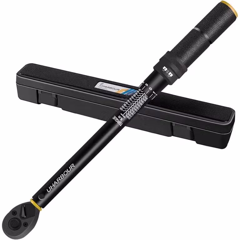 Chiave dinamometrica da 1/2 pollice, con coppia da 20-230 Nm, precisione ±3%, 72 denti con blocco