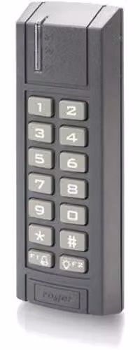 Lettore RFID Roger MCT12E-IO con tastiera, frequenza EM 125 kHz, interfaccia RS485