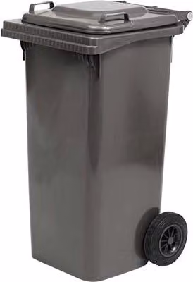 Bidone Immondizia Green 240 con Ruote Ics Grigio Lt 240 cm 72X58 H.cm 106
