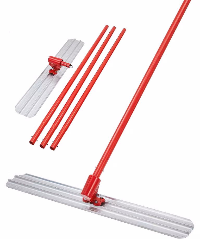 LUXTOM | Spatola per calcestruzzo, 540 cm, spatola lisciante, spatola livellatrice, attrezzi da muratore, lama livellatrice, spatola per calcestruzzo, spatola lisciante, spatola livellatrice, spatola per catrame, spatola per ghiaia