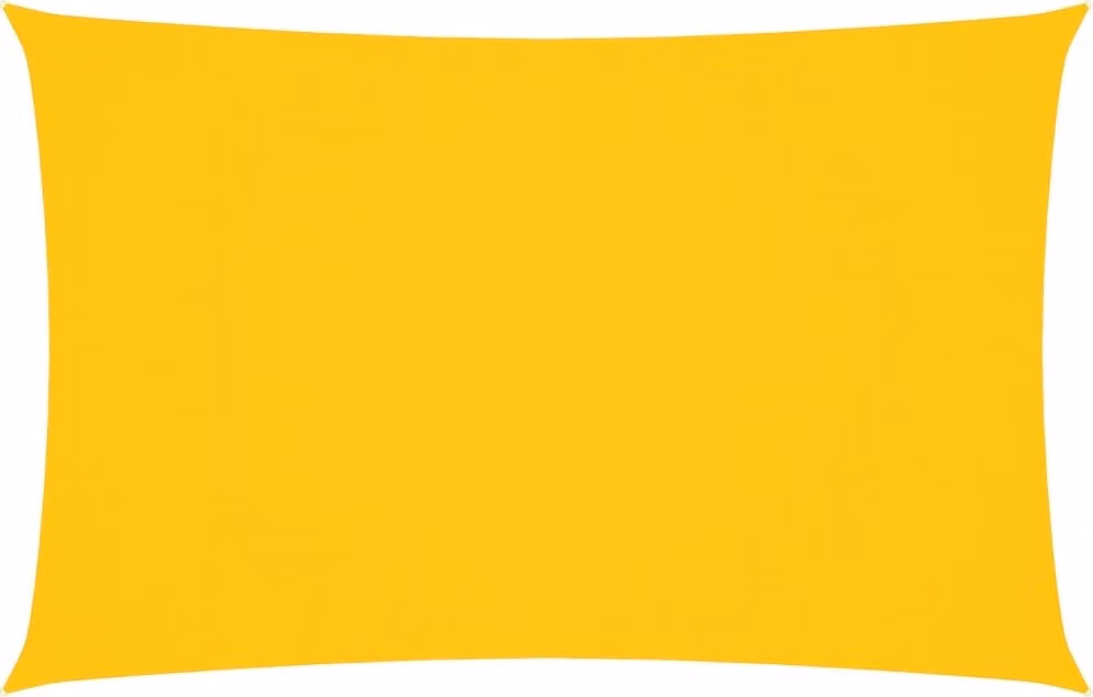 Parasole a Vela Oxford Rettangolare 5x8 m Giallo