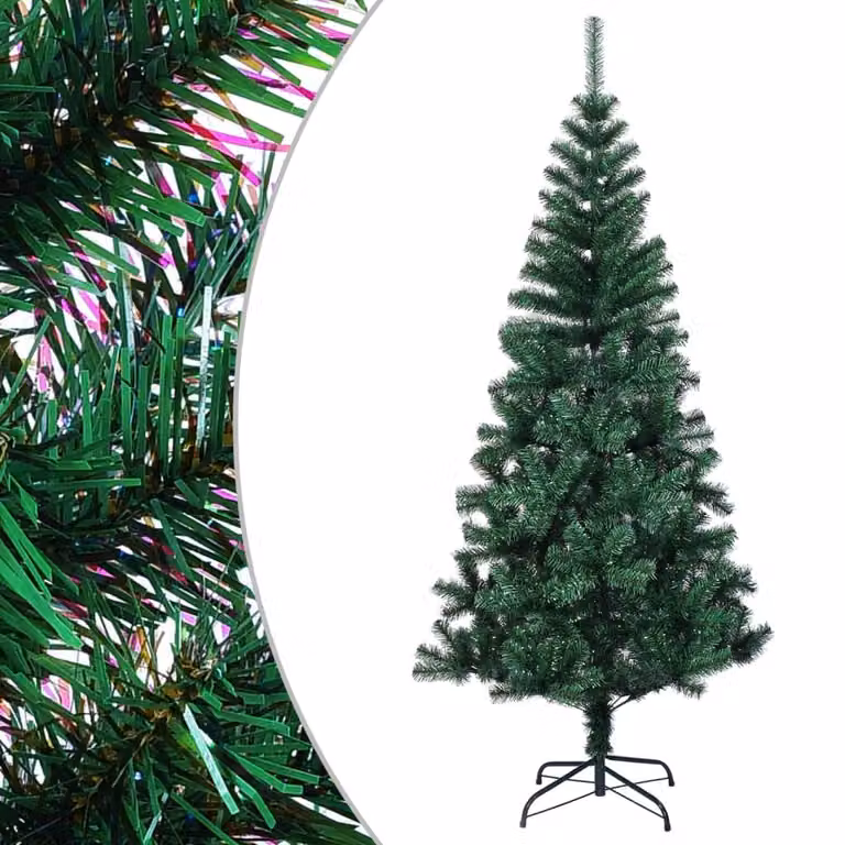 Maison Exclusive - Albero di Natale artificiale, verde brillante, 240 cm, in PVC
