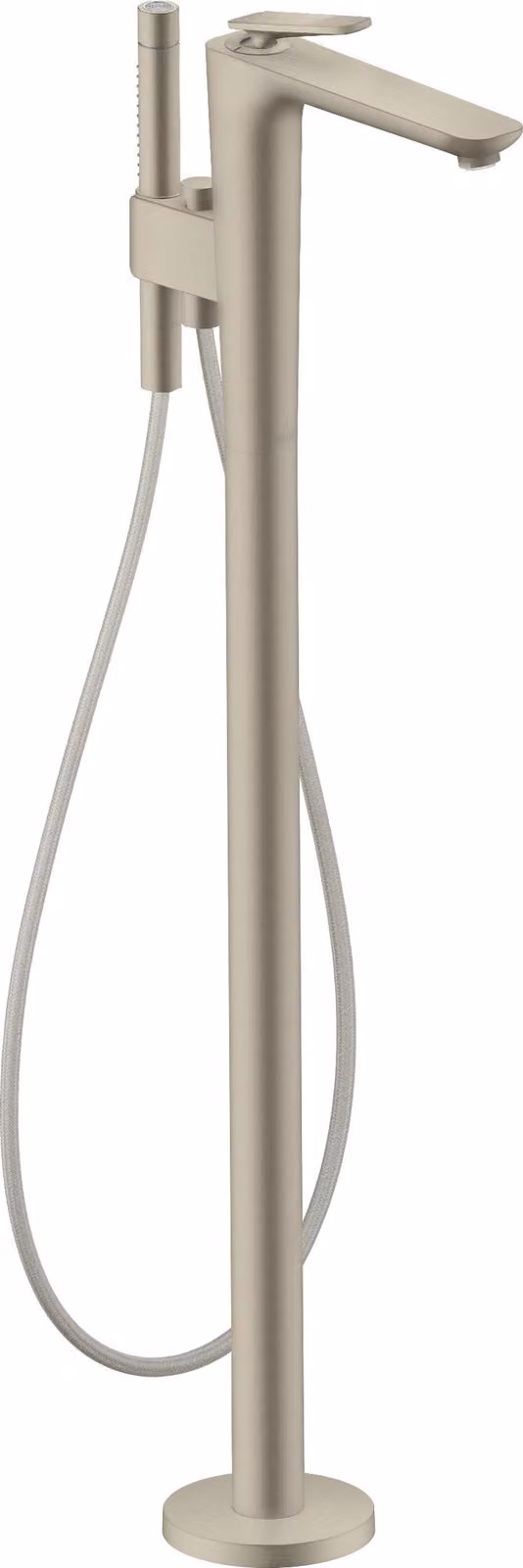 hansgrohe AXOR Citterio C Mitigeur monocommandé pour bain au sol, 2 consommateurs, Cubic cut, 49441820, 49441820