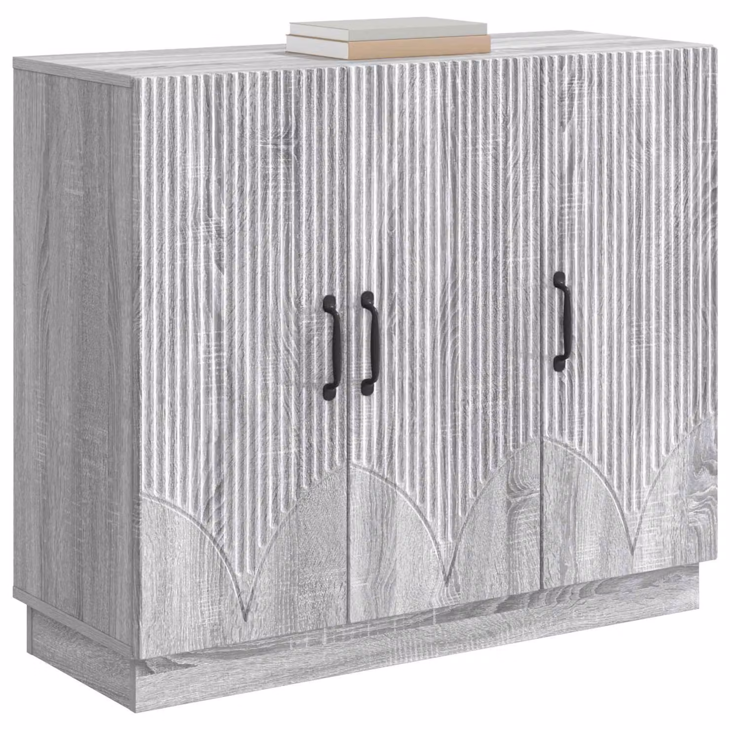 Credenza Grigio Sonoma 89 x 34,5 x 77 cm Legno ingegnerizzato