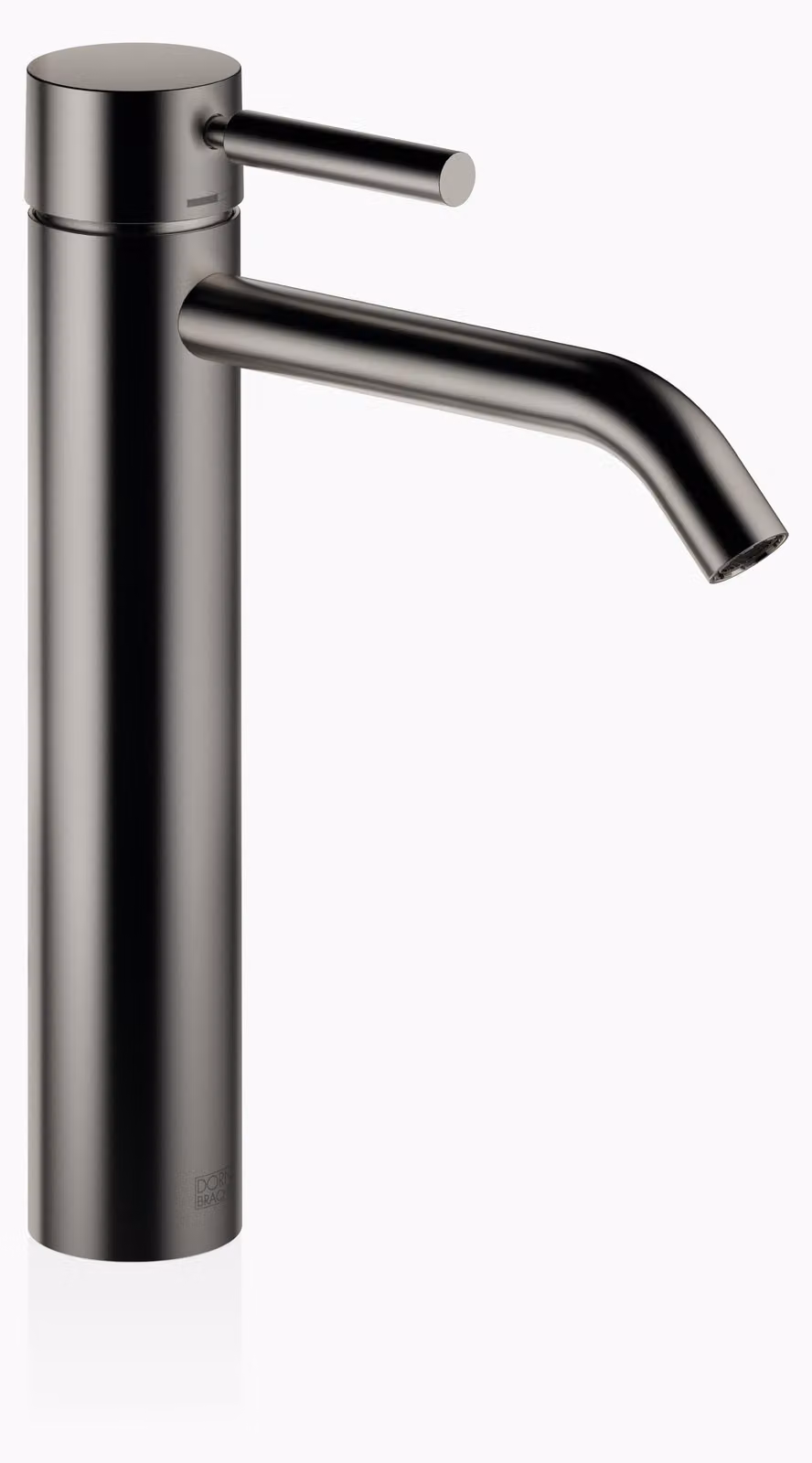 Dornbracht META Mitigeur monocommandé pour lavabos avec pied surélevé, sans garniture d'écoulement, saillie 165mm, 33539660-99, 33539660-99