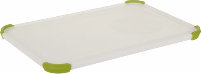 Tagliere rettangolare Tescoma Precioso in plastica bianco L: 30 cm, P: 20,5 cm, H: 1,5 cm