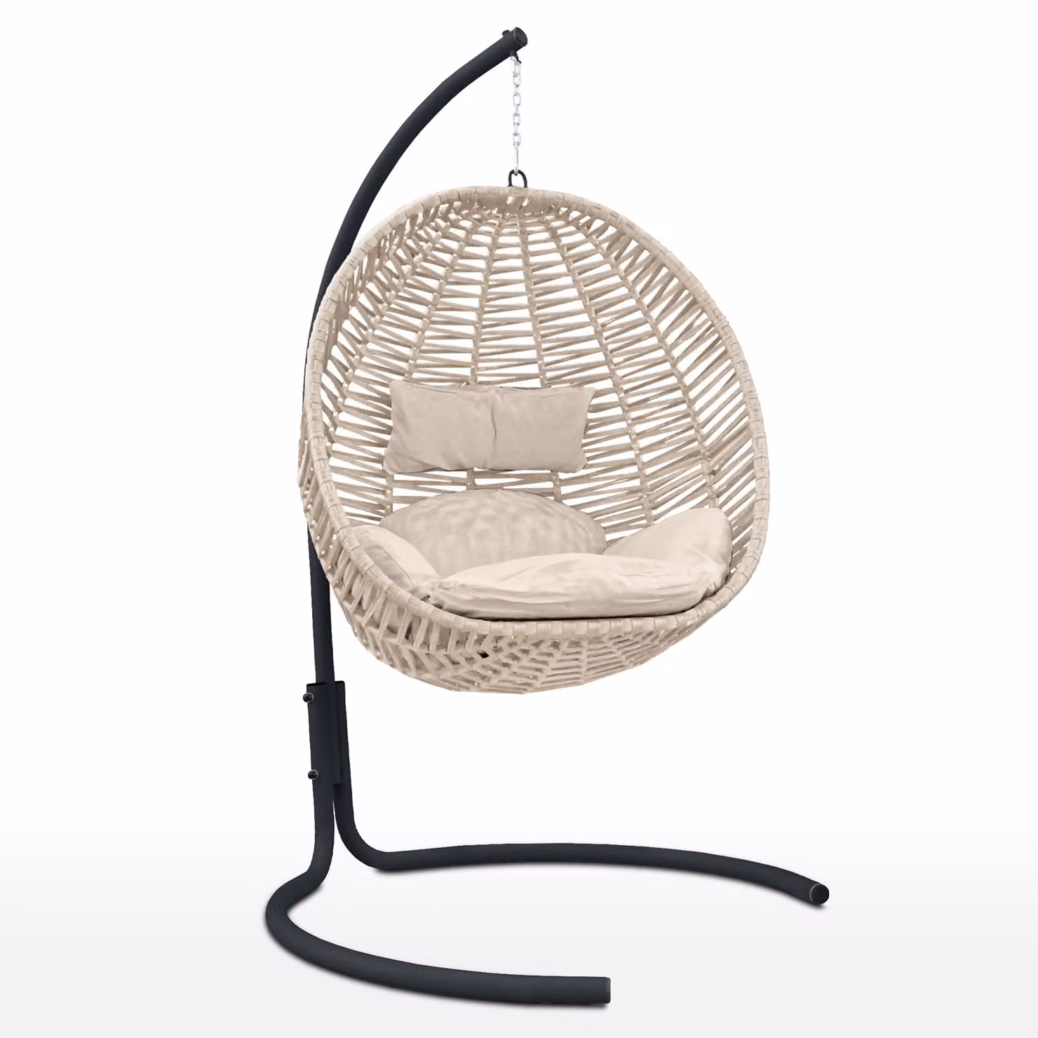 Dondolo da Giardino ISCHIA Beige-tortora