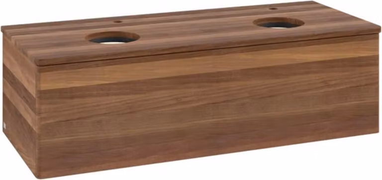 V&B Mobiletto senza struttura frontale, con illuminazione Antao 120x36x50cm, HL, WBP w. wal, w. wal