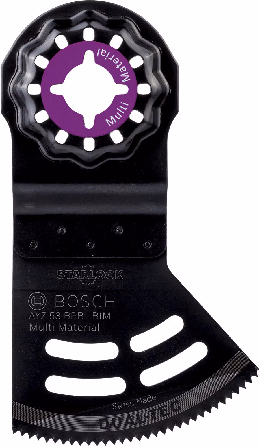 Bosch 1x lama da taglio a tuffo Dual-Tec Starlock AYZ 53 BPB multimateriale 40 x 53 mm - 2608664202