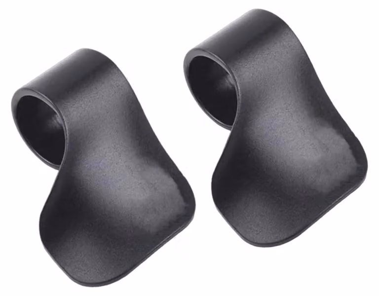 Manopole per motocicletta, design antiscivolo, comfort ergonomico, confezione da 2 pezzi